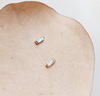 Vesper Studs • Moonstone