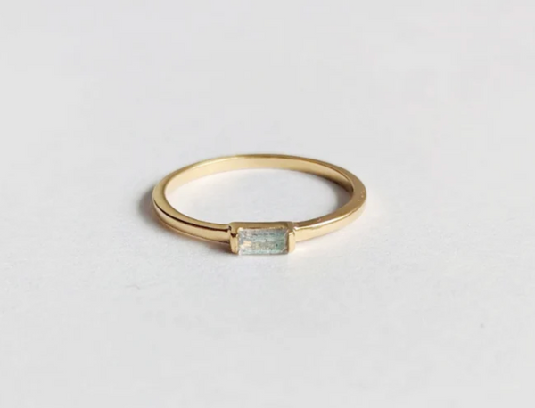 Vesper Ring • Labradorite