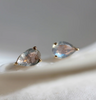 Pear Studs • Labradorite