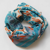 Diego Square Organic Cotton Scarf • Orange