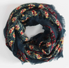 Poem Wool Scarf • Marine