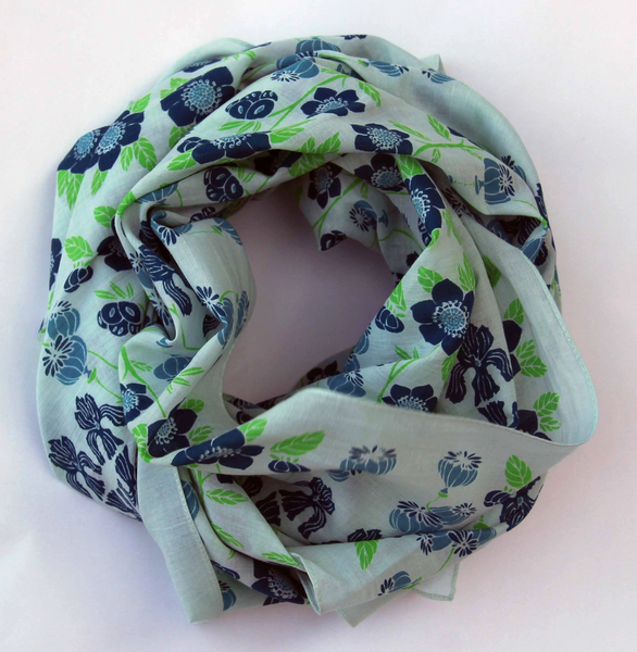 So British Organic Cotton Scarf • Marine