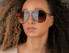 Fulton Aviator Sunglasses • Brown Tortoise