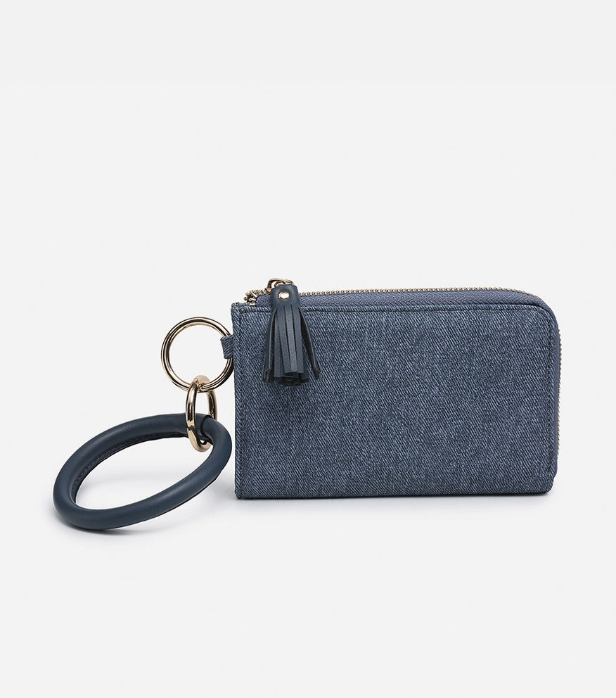 Liv Wristlet Wallet • Denim