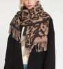 Reversible Leopard Scarf