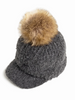 Brim and Pom Hat