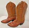 Vintage Dan Post Cowboy Boot • Sz 10 D