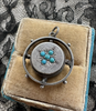 Antique Turquoise Pendant