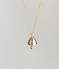 CZ Mushroom Necklace