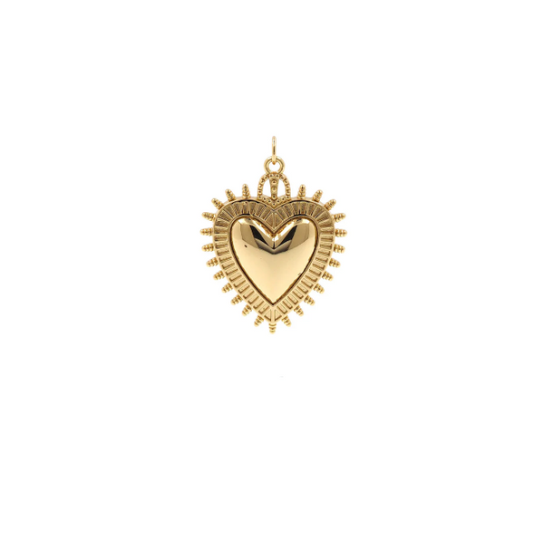 Spiked Heart Pendant