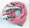 Perspective Square Cotton Scarf • Pink