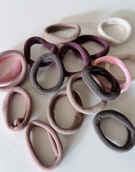 Mini Assorted Hair Ties • Neutrals Set