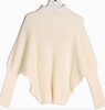 Mockneck Batwing Sweater