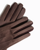 Suede Gloves • Camel