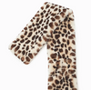 Leopard Furry Keyhole Scarf