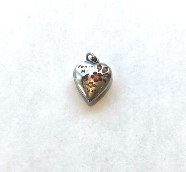 Vintage Monogram Heart Pendant – Winifred Grace