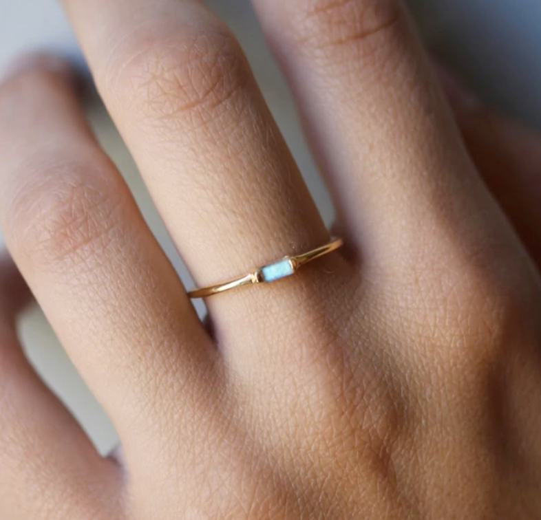 Vesper Ring • Moonstone