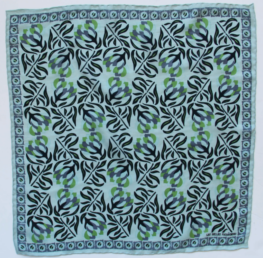 Mini Bergamot Scarf • Green